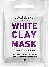 Gesichtsmaske aus weißer Tonerde - Joko Blend White Clay Mask — Bild N1