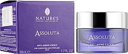 Düfte, Parfümerie und Kosmetik Anti-Aging Gesichtscreme - Nature's Assoluta Anti-Aging Cream SPF 15