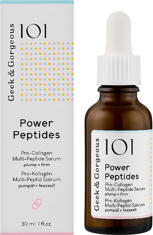 Gesichtsserum mit Peptiden - Geek & Gorgeous Power Peptide — Bild N2