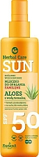 Wasserfeste Sonnenschutzmilch mit Aloe Vera SPF 50 - Farmona Herbal Care Sun SPF 50 — Bild N1