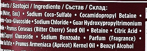 Glättendes Shampoo für widerspenstiges und welliges Haar - Nature Box Cherry Oil Smoothness Shampoo — Bild N3