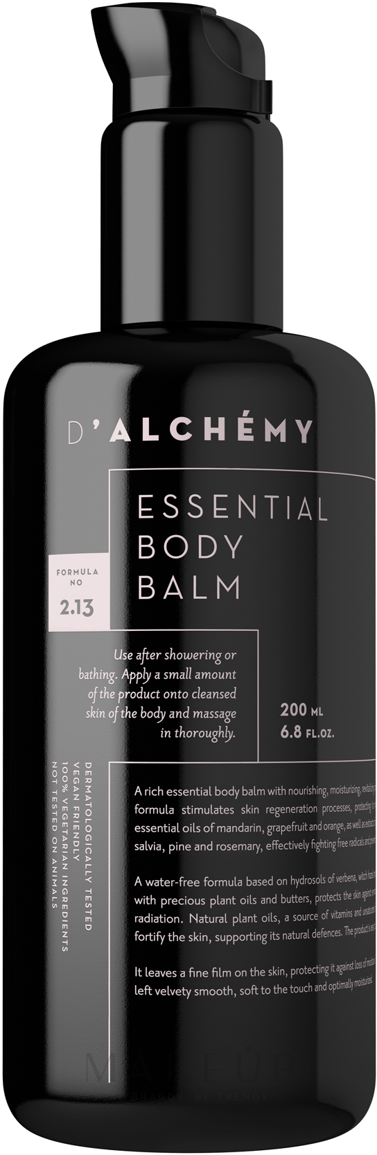 Körperbalsam - D'Alchemy Essential Body Balm — Bild 200 ml