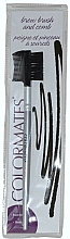 Düfte, Parfümerie und Kosmetik Augenbrauenbürste mit Kamm - Colormates Make Up Brow Brush and Comb