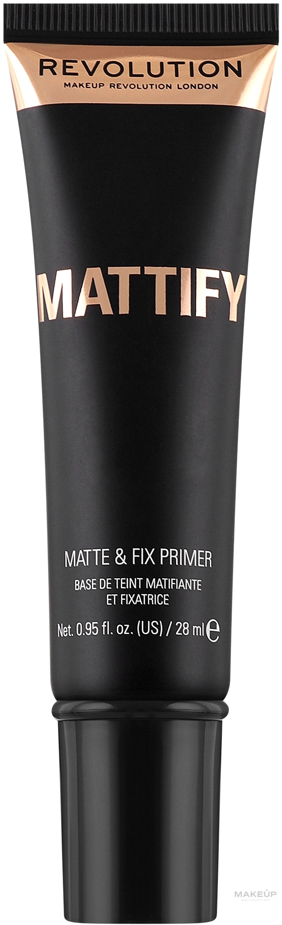 Mattierender Gesichtsprimer - Makeup Revolution Mattify Primer — Bild 28 ml