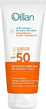 Sonnenschutzemulsion für Gesicht und Körper - Oillan Sun Spf50+  — Bild N3