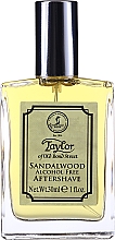 Düfte, Parfümerie und Kosmetik Taylor Of Old Bond Street Sandalwood Alcohol Free Aftershave Lotion - After Shave Lotion Sandelholz