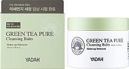 Gesichtsbalsam zur Make-up Entfernung mit grünem Tee - Yadah Green Tea Pure Cleansing Balm — Bild N2