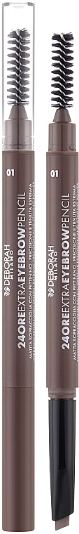 Kosmetischer Augenbrauenstift - Deborah 24Ore Extra Eyebrow Pencil — Bild N1