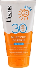 Düfte, Parfümerie und Kosmetik Wasserfeste Sonnenschutzmilch SPF 30 - Lirene Kids Sun Protection Waterproof Milk SPF 30