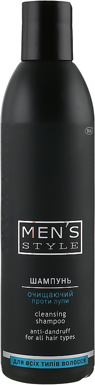 Reinigendes Anti-Schuppen Shampoo für Männer - Profi Style Men's Style Cleaning Shampoo — Bild N1