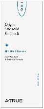 Sonnenschutzcreme für das Gesicht SPF 50+ - A-True Origin Safe Mild Sunblock SPF50+/PA+++ — Bild N3