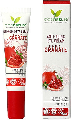 Straffende Anti-Aging Augenkonturcreme mit Granatapfel - Cosnature Eye Cream Pomegranate