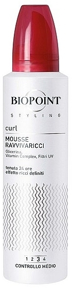 Mousse zum Locken der Haare - Biopoint Mousse Curl Spuma Ricci — Bild N1