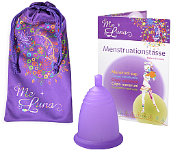 Menstruationstasse Größe L violett - MeLuna Classic Menstrual Cup Ball — Bild N1