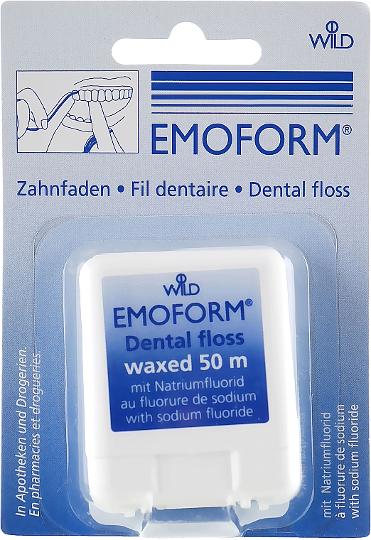 Zahnseide mit Fluor - Dr. Wild Emoform — Bild N1