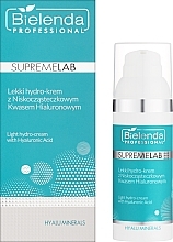 Leichte Hydrocreme mit Hyaluronsäure - Bielenda Professional SupremeLab Hyalu Minerals Light Hydro-Cream With Hyaluronic Acid — Bild N2