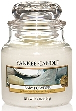 Duftkerze im Glas Baby Powder - Yankee Candle Baby Powder Jar — Bild N2