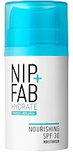 Düfte, Parfümerie und Kosmetik Pflegende Feuchtigkeitscreme für das Gesicht - Nip + Fab Hydrate Nourishing SPF 30 Moisturiser