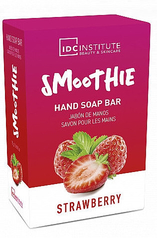 Handseife Erdbeere - IDC Institute Smoothie Hand Soap Bar Strawberry — Bild N2