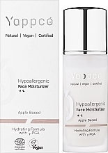 Hypoallergene feuchtigkeitsspendende Tages- und Nachtcreme mit γ-Polyglutaminsäure - Yappco Hypoallergenic Moisturizer Face Cream — Bild N2