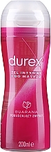 Düfte, Parfümerie und Kosmetik 2in1 Massage- und Gleitgel mit Guarana-Extrakt - Durex Play Massage 2 in 1 Sensual