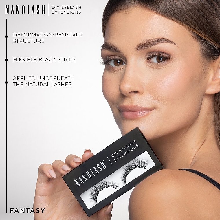 Künstliche Wimpern - Nanolash Diy Eyelash Extensions Fantasy — Bild N6