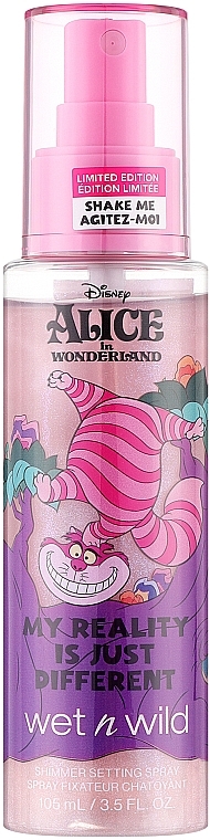 Make-up-Fixierspray - Wet N Wild Alice in Wonderland My Reality is Just Different Shimmer Setting Spray  — Bild N1