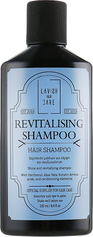 Regenerierendes Männershampoo mit Panthenol und Aloe Vera - Lavish Care Revitalizing Shampoo — Bild N1