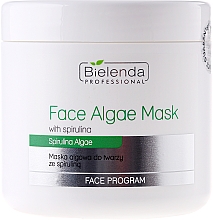 Düfte, Parfümerie und Kosmetik Algen-Gesichtsmaske mit Spirulina - Bielenda Professional Algae Spirulina Face Mask