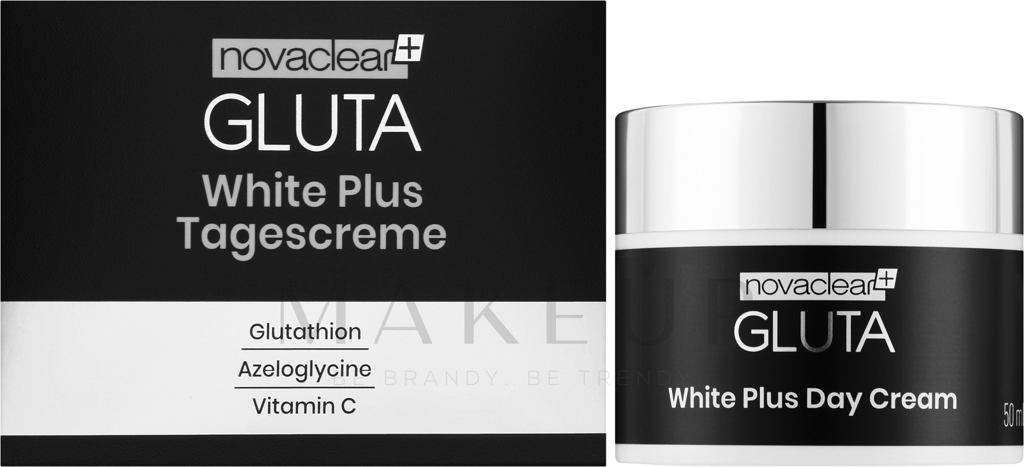 Tagescreme für das Gesicht - Novaclear Gluta White Plus Day Cream — Bild 50 ml