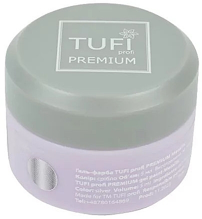 Gel-Nagellack - Tufi Profi Premium Gel Paint Metallic — Bild N1