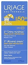 Sonnenschutzcreme für Babys SPF 50+ - Uriage Baby 1st Mineral Cream SPF 50+ — Bild N2