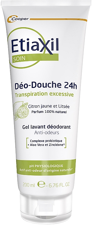 Probiotisches Duschgel mit Probiotikum - Etiaxil Care Deo-Douche Protection 24H Deodorant — Bild N1