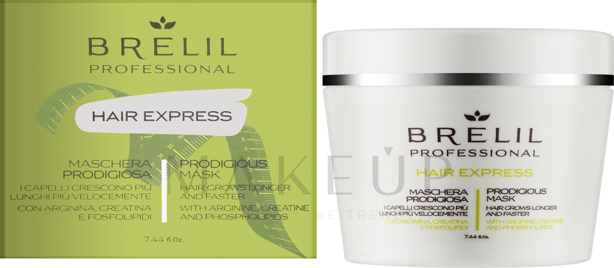 Express-Haarmaske - Brelil Professional Hair Express Prodigious Mask — Bild 220 ml