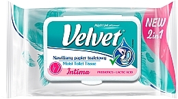 2in1 Intimpflegetücher - Velvet Moist Toilet Tissue Intima	 — Bild N1