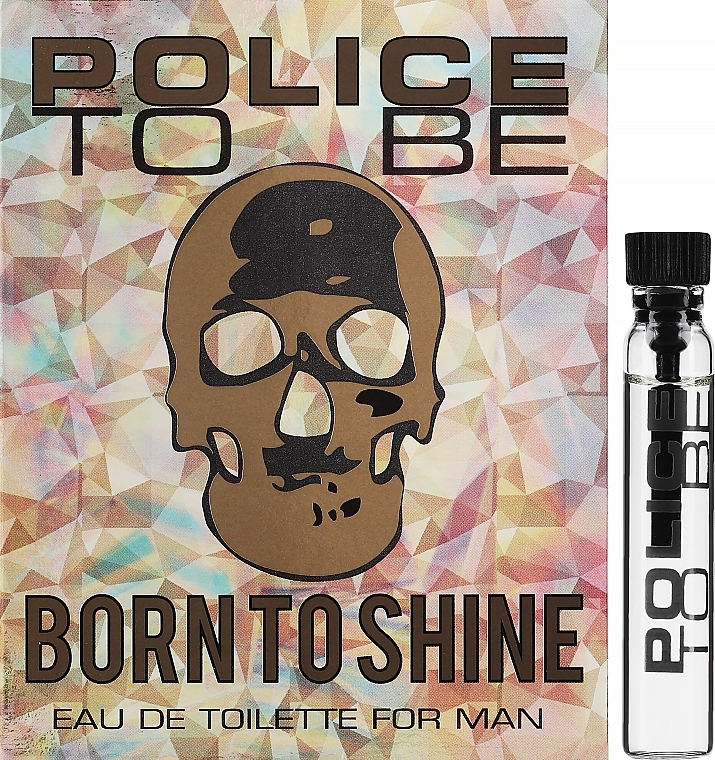 GESCHENK! Police To Be Born To Shine For Men - Eau de Toilette (Probe) — Bild N1