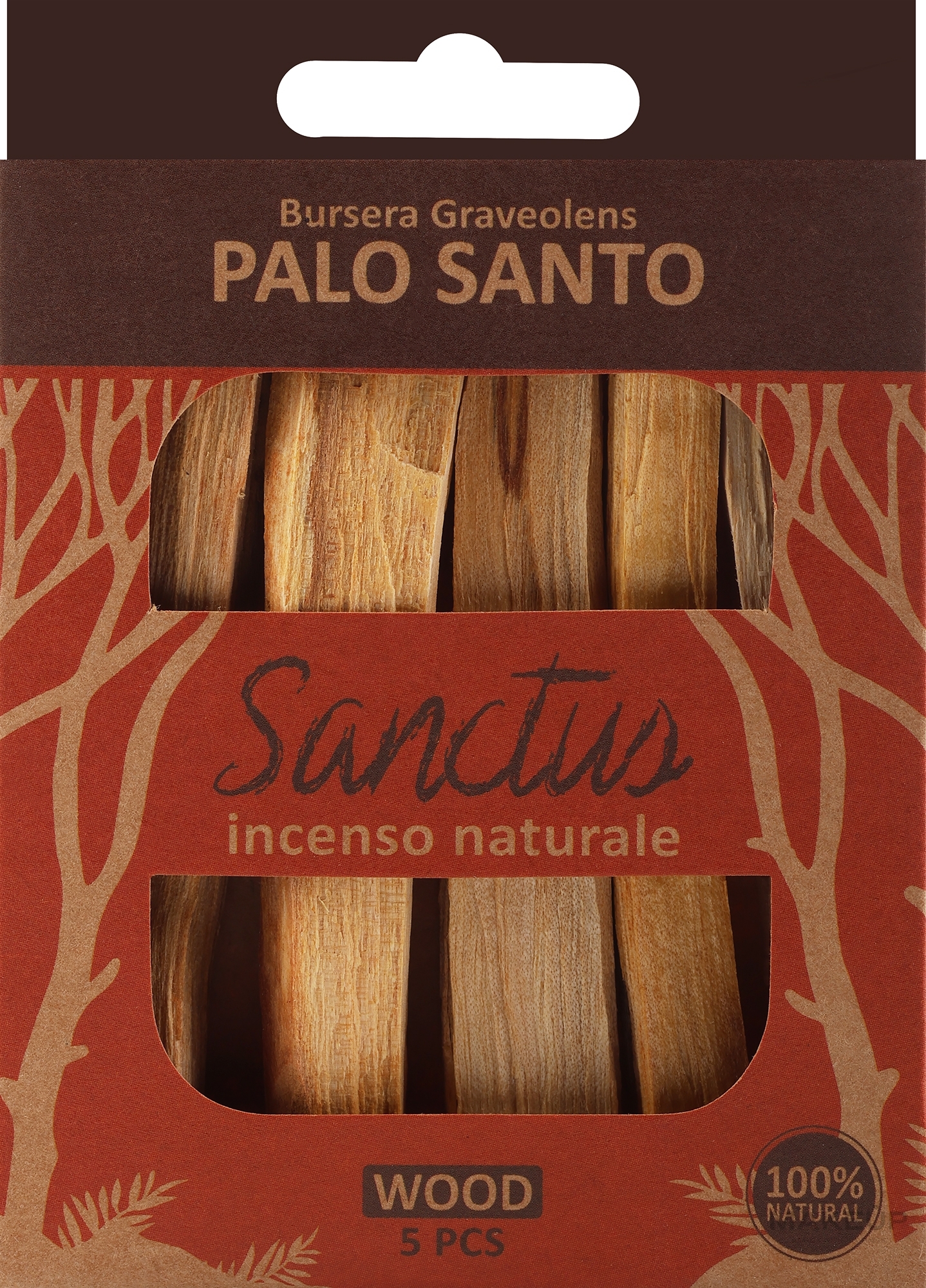 Weihrauch Palo Santo Holz  - Himalaya dal 1989 Sanctus Palo Santo Natural Incense Wood — Bild 5 St.