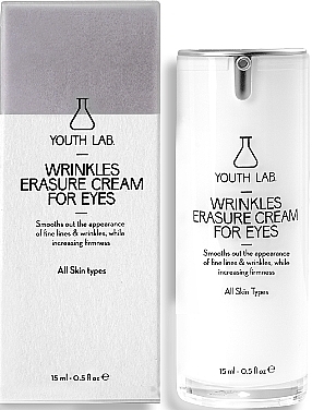 Anti-Falten-Augencreme - Youth Lab. Wrinkles Erasure Cream For Eyes  — Bild N1