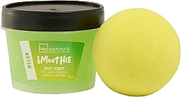 Set - IDC Institute Smoothie Mini Bath Melon Set (scrub/95ml + frizz/bomb/95g) — Bild N2