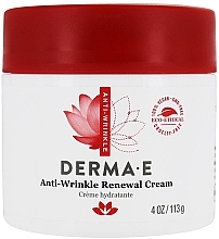 Düfte, Parfümerie und Kosmetik Revitalisierende, feuchtigkeitsspendende Anti-Falten Creme mit Retinol - Derma E Anti-Wrinkle Renewal Cream