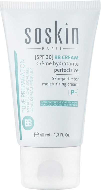 BB-Creme für das Gesicht mit Ton - Soskin BB Cream Skin-Perfector Moisturizing Cream — Bild N1