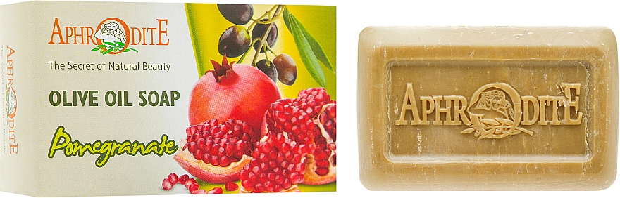 Olivenseife mit Granatapfelextrakt - Aphrodite Olive Oil Soap — Bild N1