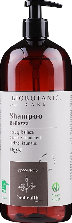 Haarshampoo - BioBotanic BioHealth Beauty Hair Skin Shampoo — Bild N1