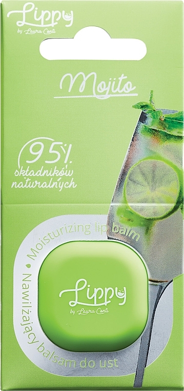 Lippenbalsam - Laura Conti Lippy Mojito — Bild N2