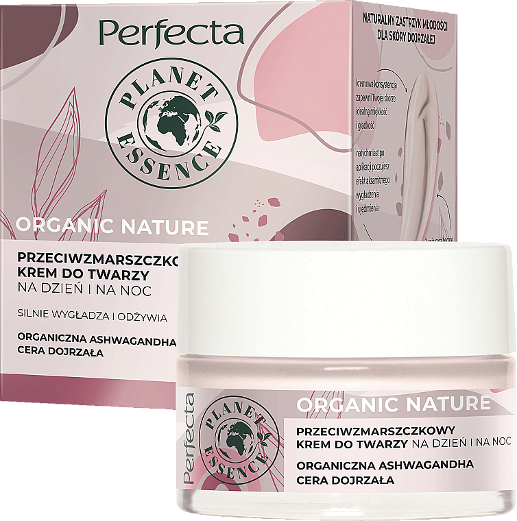 Gesichtscreme für Tag und Nacht - Perfecta Organic Nature — Bild N1