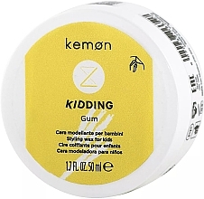 Düfte, Parfümerie und Kosmetik Stylingwachs für Kinder - Kemon Liding Kidding Gum