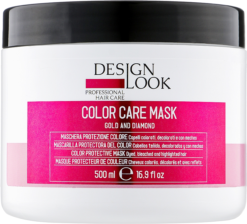 Schutzmaske für die Haarfarbe - Design Look Color Care — Bild N1