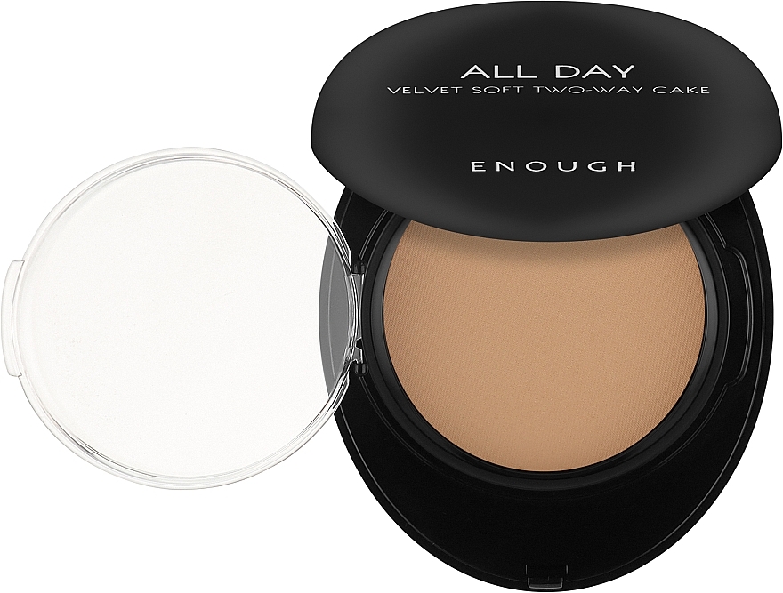 Gesichtspuder - Enough All Day Velvet Soft Two-Way Cake SPF 28 PA++ — Bild N1