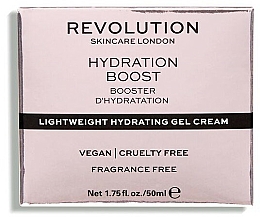 Feuchtigkeitsspendende Gel-Creme mit Hyaluronsäure - Makeup Revolution Lightweight Hydrating Gel Cream — Bild N2
