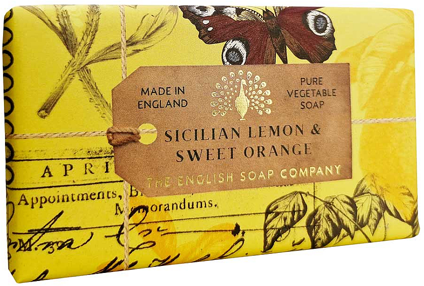 Seife mit Zitrone und süßer Orange - The English Anniversary Lemon and Sweet Orange Soap — Bild N1